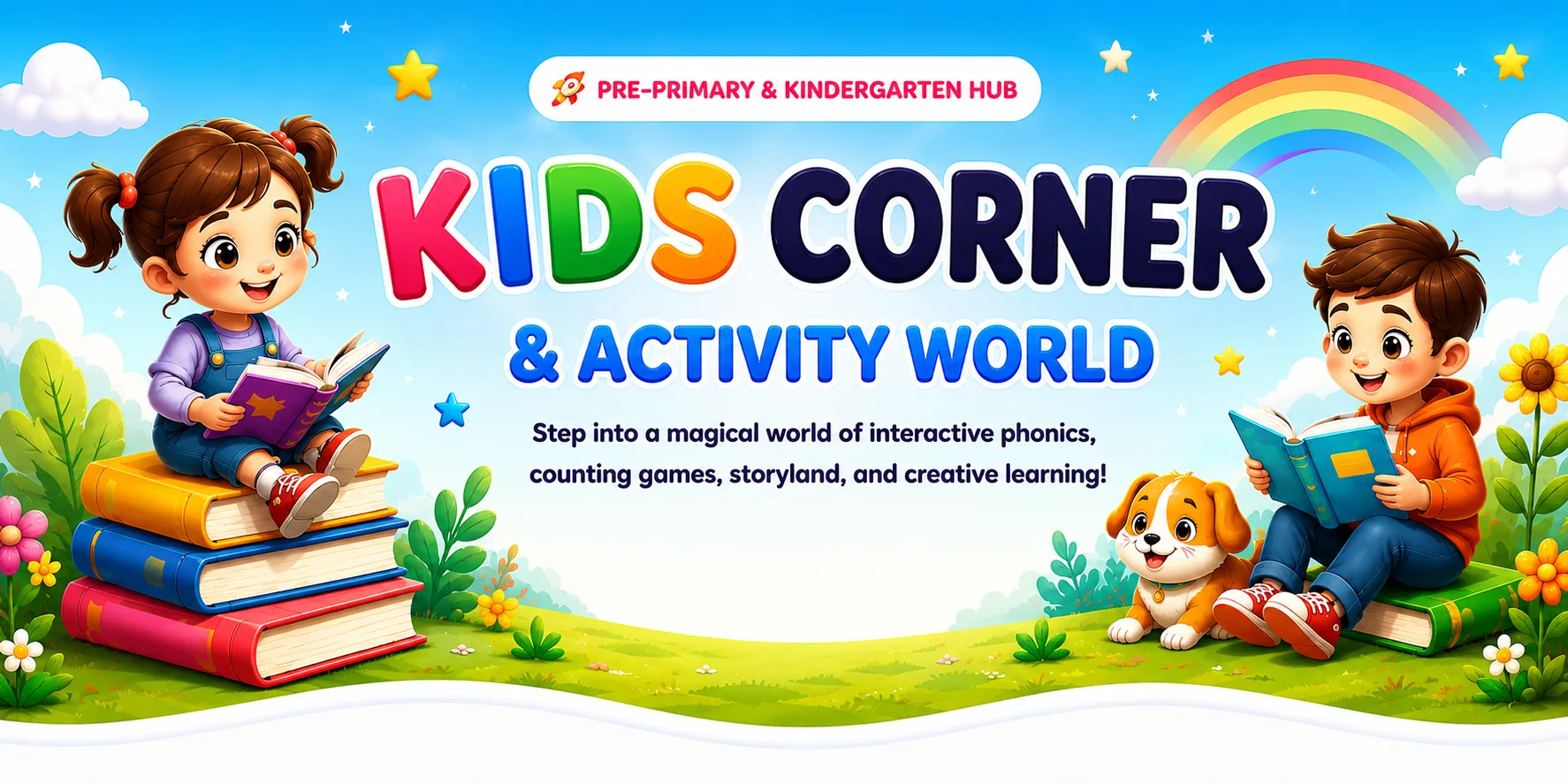 Kids Corner Banner - St. Norbert's School